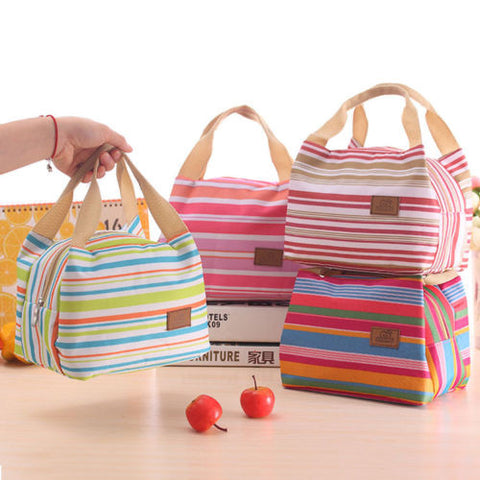 Picnic Stripe Cooler Bag