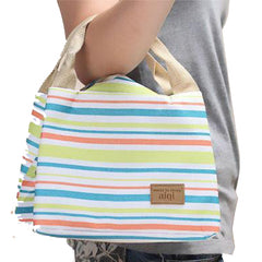 Picnic Stripe Cooler Bag