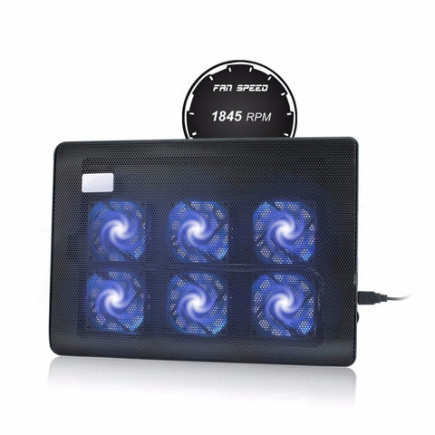 6 Fans Laptop Cooling Pad