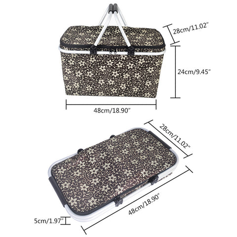 Large Insulated Picnic Cooler Bag